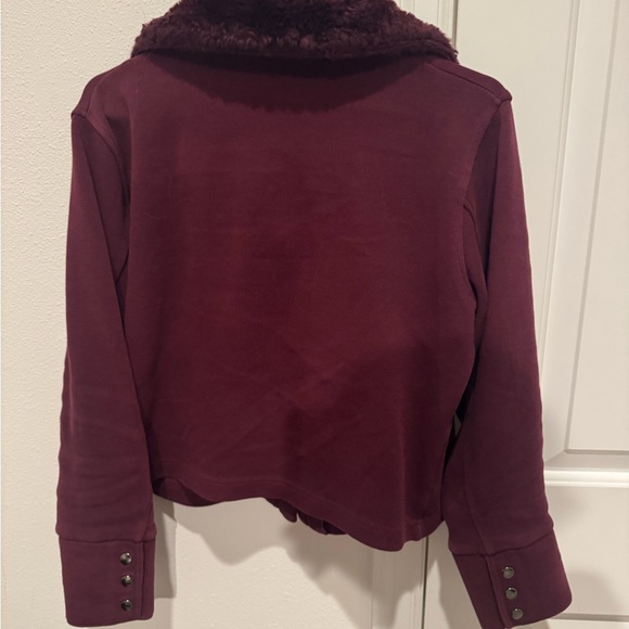 Bloomingdale's Women's Burgundy Jacket - Picture 3 of 7